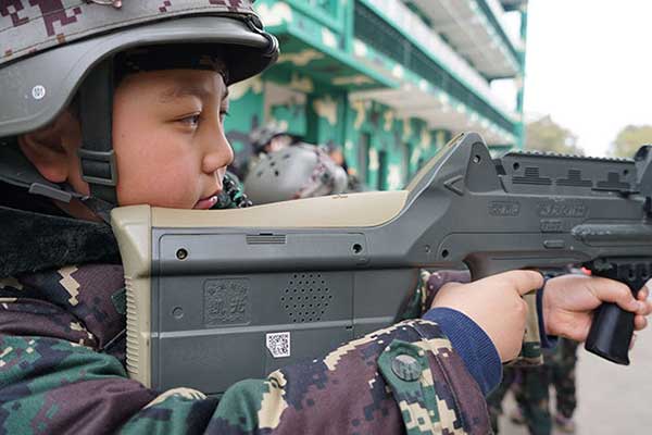 上海121军事冬令营 (上海)10天少年先锋成长军事冬令营