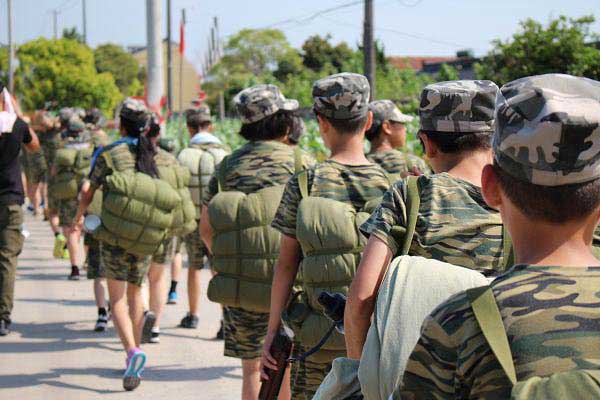 中国少年预备役上海军事夏令营