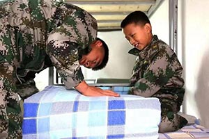 中小学生军事夏令营宿舍